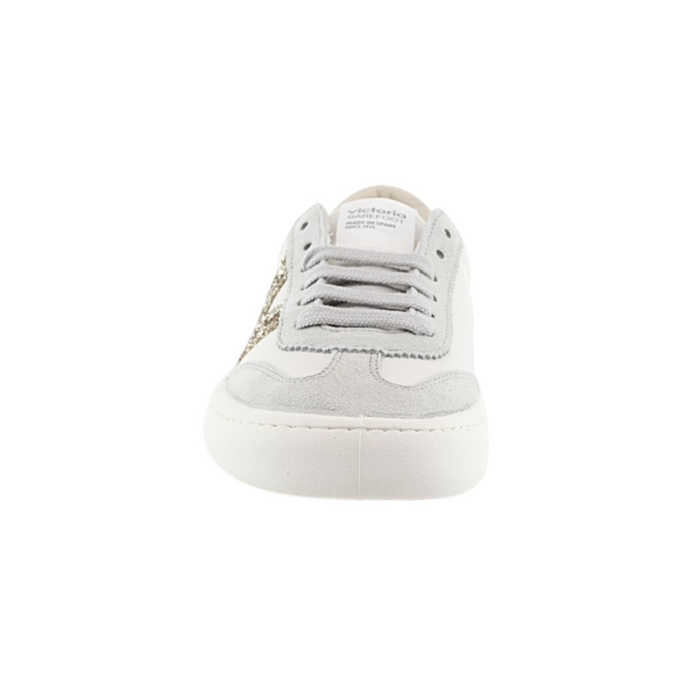 Zapatillas BAREFOOT Victoria Olmo Gris Glitter