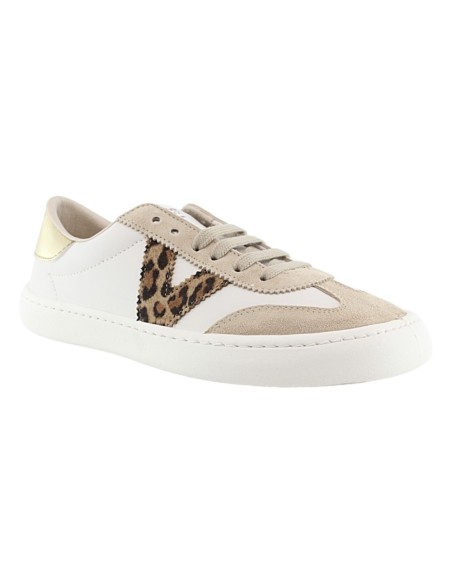 Zapatillas barefoot Victoria Olmo Piel Fantasía Beige