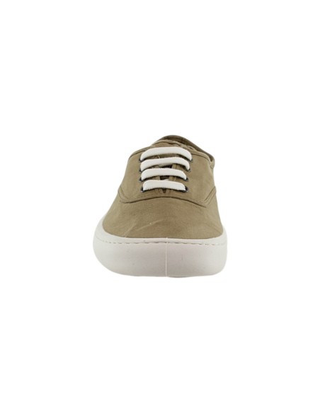 Zapatillas barefoot Victoria Olmo lona Laurel