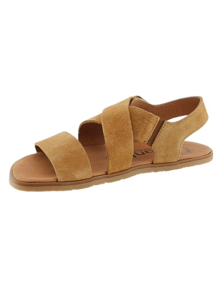 Sandalias barefoot Vivant Lino Whisky