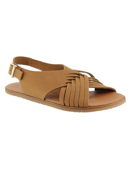 Sandalias barefoot Vivant Dalia Nobuck Cuero