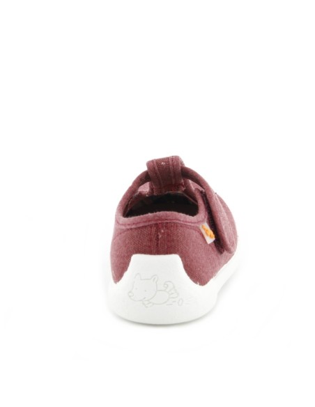 Zapatos lona Vulladi Picolo Granate
