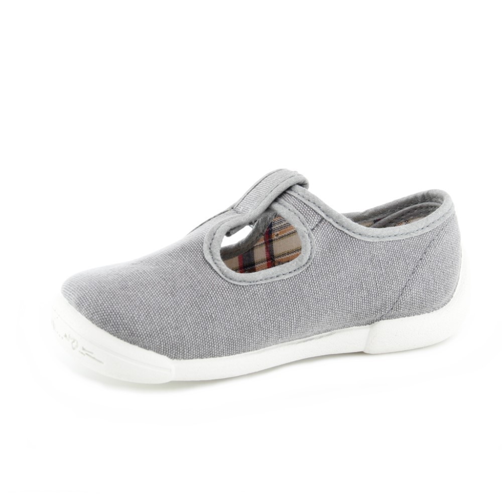 Zapatos lona Vulladi Picolo Gris