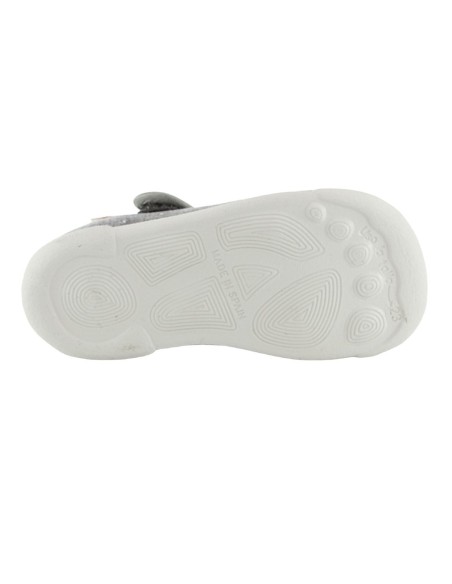 Merceditas de lona Vulladi 2771-590 Gris topitos
