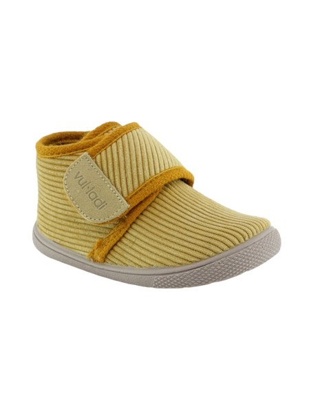 Zapatillas de casa Flexibles by Vulladi 6196 Mostaza