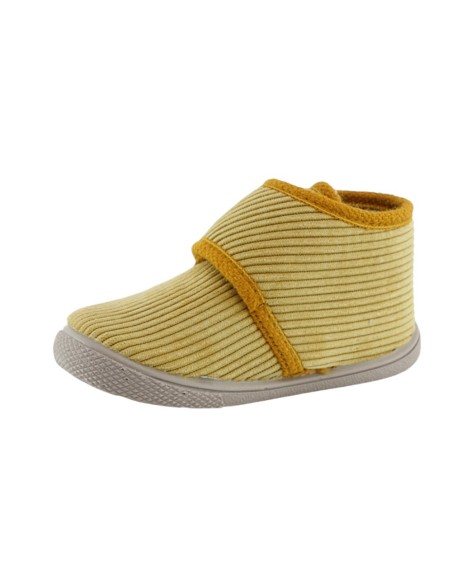 Zapatillas de casa Flexibles by Vulladi 6196 Mostaza