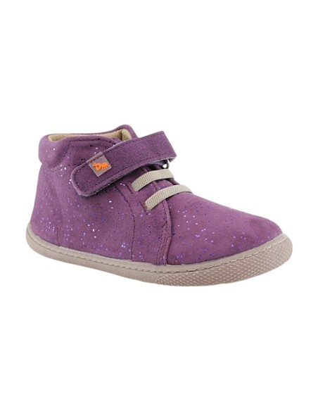 Botines Flexibles by Vulladi Puntitos Morado