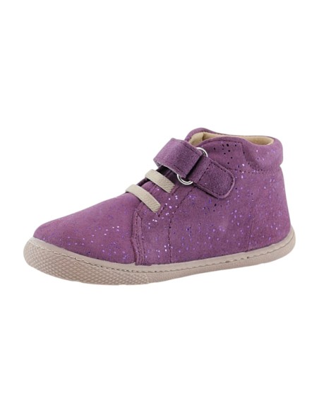 Botines Flexibles by Vulladi Puntitos Morado