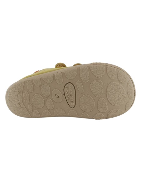 Zapatillas barefoot Flexibles Vulladi 8195 Mostaza