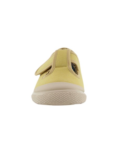 Zapatillas abiertas barefoot Flexibles Vulladi  8197 Mostaza