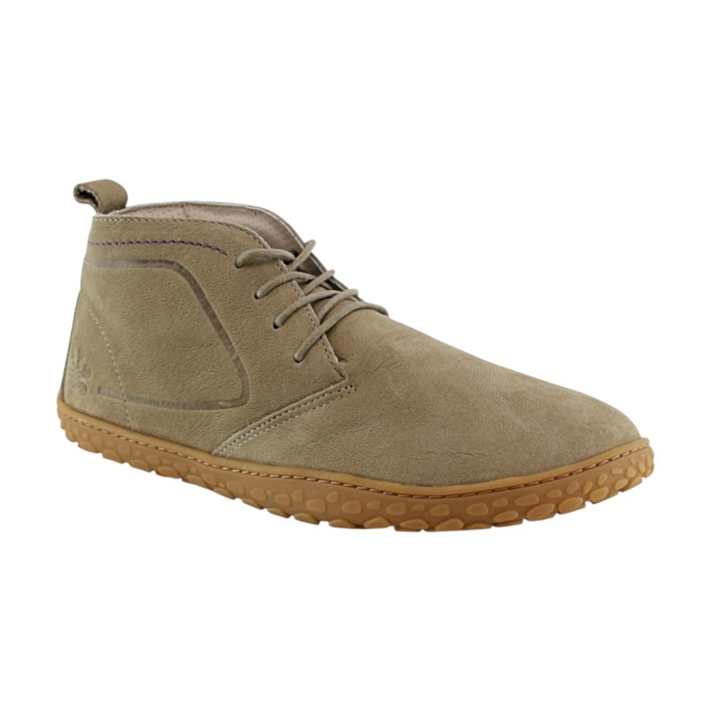 Botines barefoot Waals Vantaa Nobuck Kaki