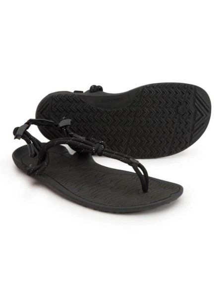 Sandalias barefoot Xero Shoes Aqua Cloud Negro