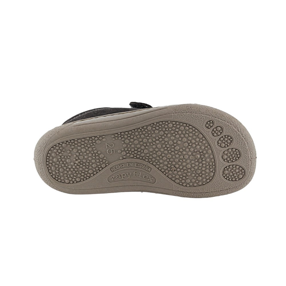 Zapatos barefoot ZapyFlex AF210460 Gris-Mostaza