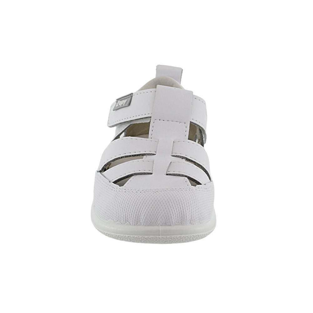 Sandalias respetuosas Zapy 2 Tiras Blanco