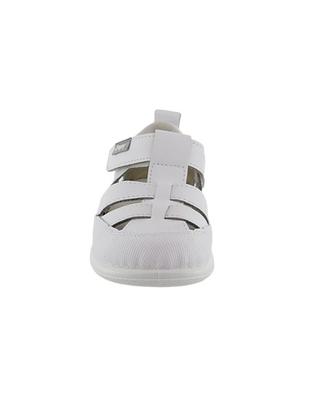 Sandalias respetuosas Zapy 2 Tiras Blanco
