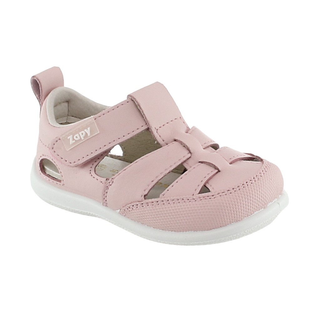 Sandalias respetuosas Zapy 2 Tiras Rosa
