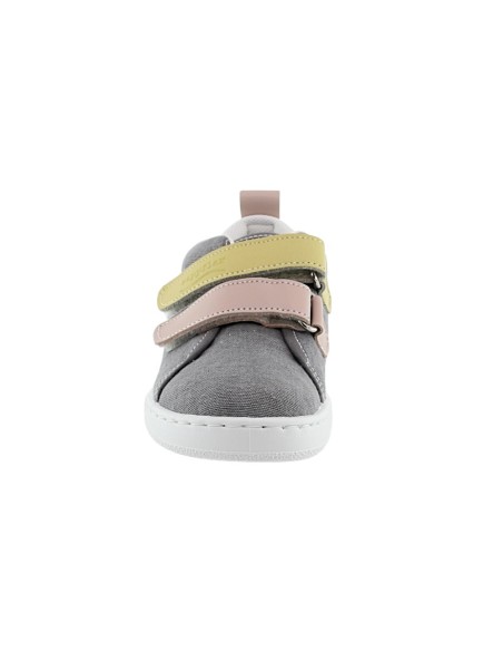 Zapatillas barefoot ZapyFlex 2 Velcros Gris