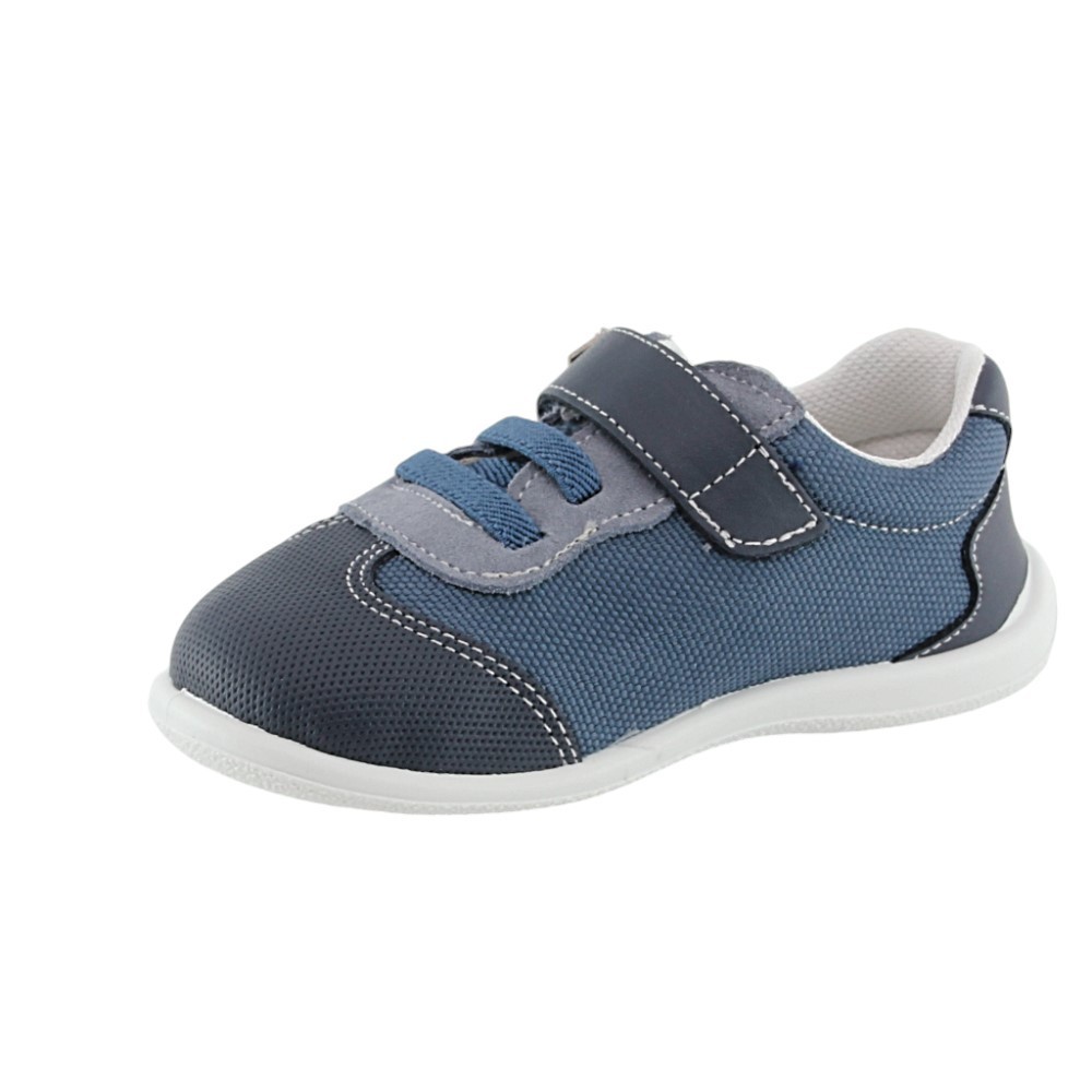 Zapatos respetuosos ZapyFlex Velcro y elástico Azul