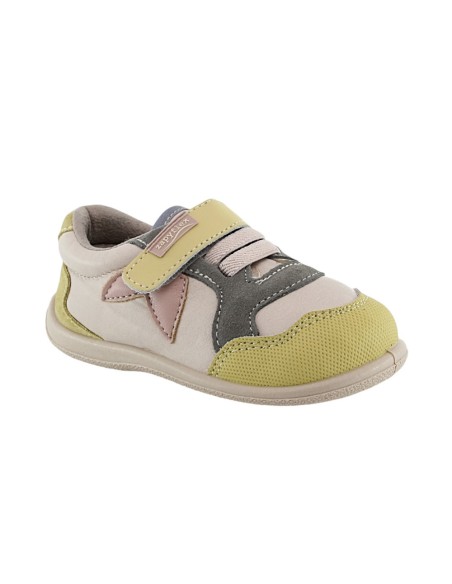 Zapatos respetuosos Zapyflex Jooguin velcro y elástico Multicolor