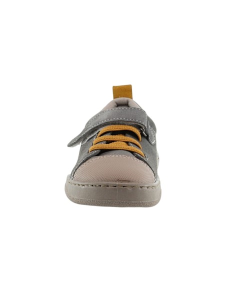 Zapatos barefoot Zapyflex Gris-Mostaza