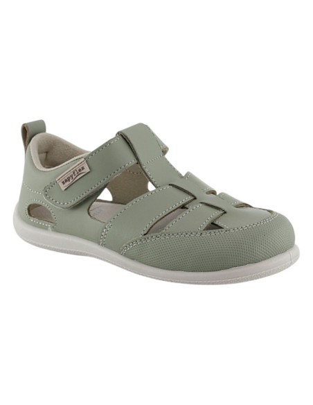 Sandalias barefoot Zapyflex 2 tiras Manzana