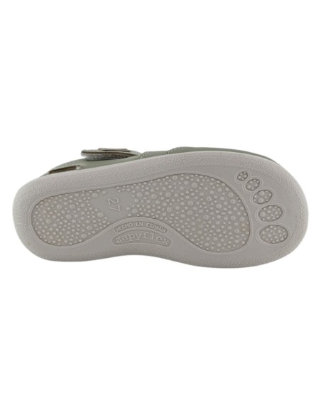 Sandalias barefoot Zapyflex 2 tiras Manzana