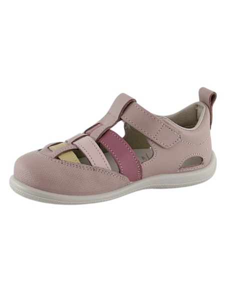 Sandalias respetuosas ZapyFlex 2 Tiras Rosa-Fucsia