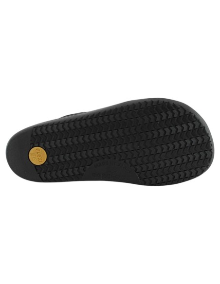 Botas militares barefoot Flexi Nens Forro pelo 9085-X Serraje Negro