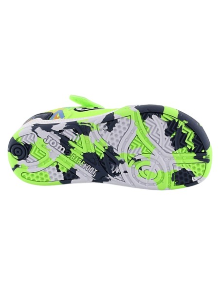 Zapatillas de futbol sala barefoot Joma Top Flex Verde Flúor