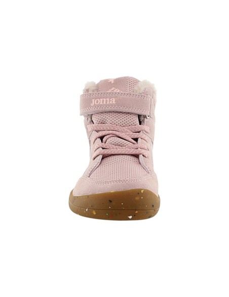 Botines impermeables barefoot Joma Coco Rosa