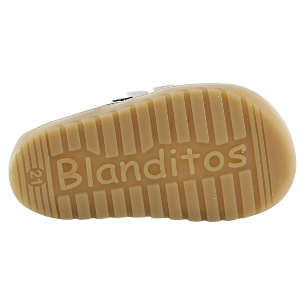 Zapatos deportivos barefoot Blanditos Lisboa Blanco-Negro