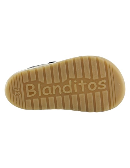 Botines barefoot Blanditos Lima Marino