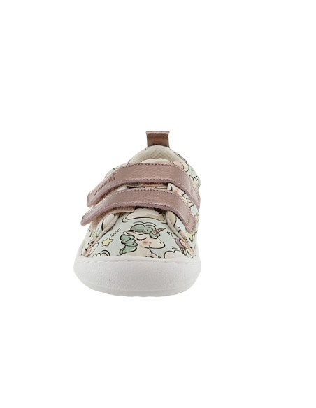 Zapatillas Barefoot Flexi Nens 9110-R Unicornios Rosa