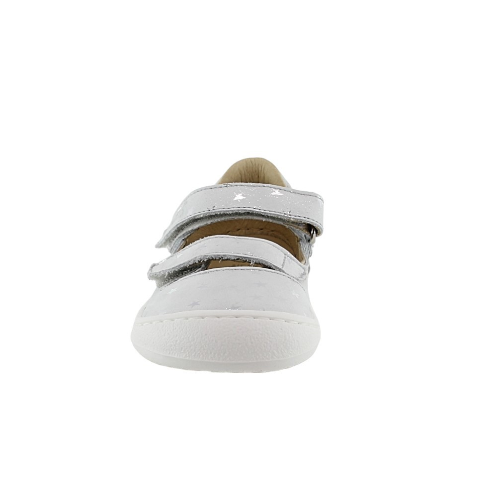 Zapatos barefoot Flexi Nens 9030-R Gris estrellas