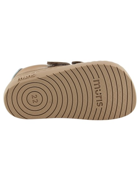 Zapatos veganos barefoot Muris Petra Mini Bark Brown