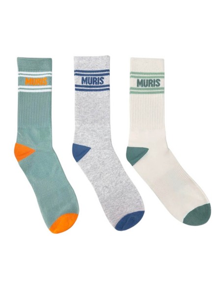 Pack 3 calcetines respetuosos Muris talla única 41-45