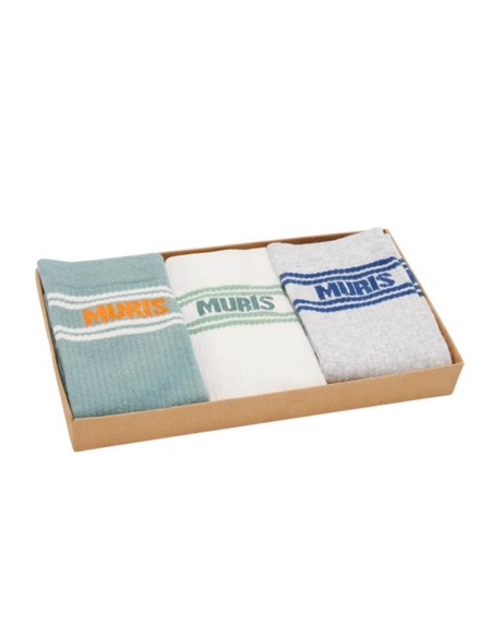 Pack 3 calcetines respetuosos Muris talla única 41-45
