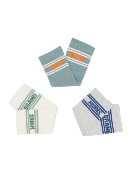 Pack 3 calcetines respetuosos Muris talla única 41-45