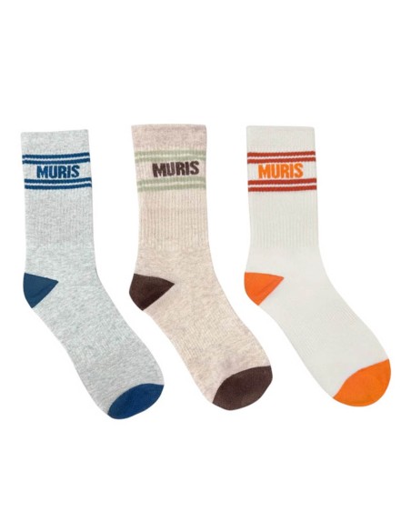 Pack 3 calcetines respetuosos Muris talla única 36-40