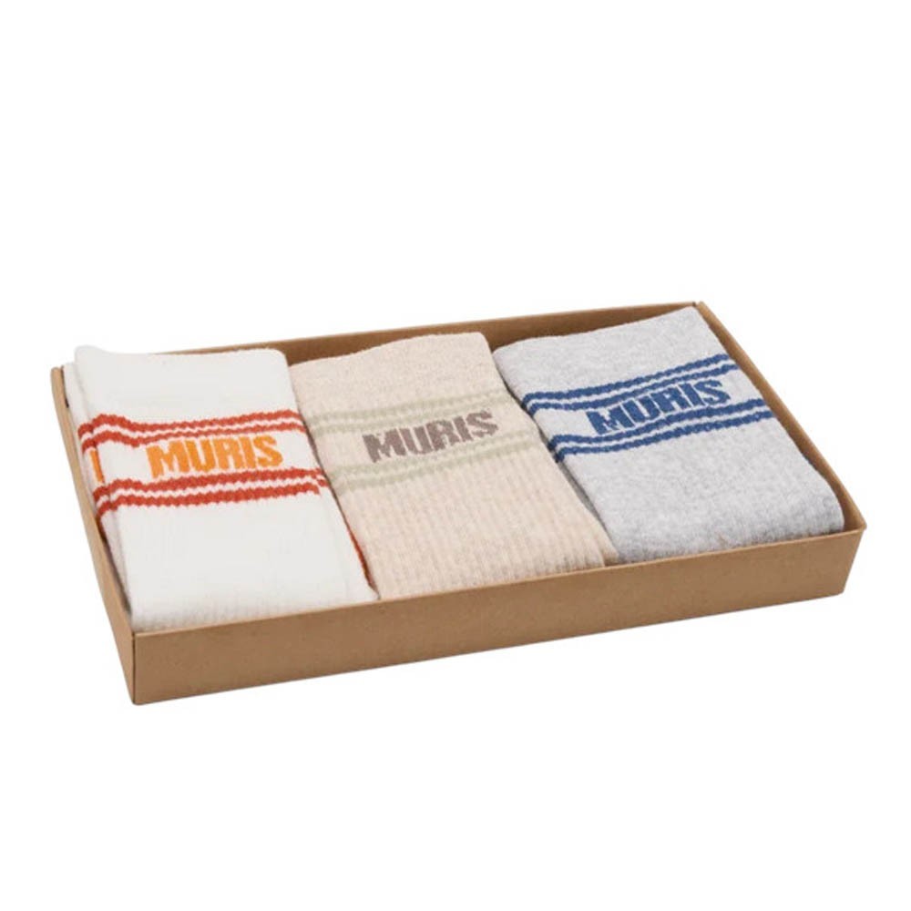 Pack 3 calcetines respetuosos Muris talla única 36-40