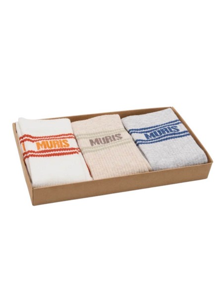 Pack 3 calcetines respetuosos Muris talla única 36-40