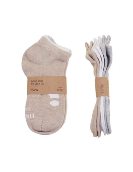 Pack 3 calcetines cortos barefoot Muris