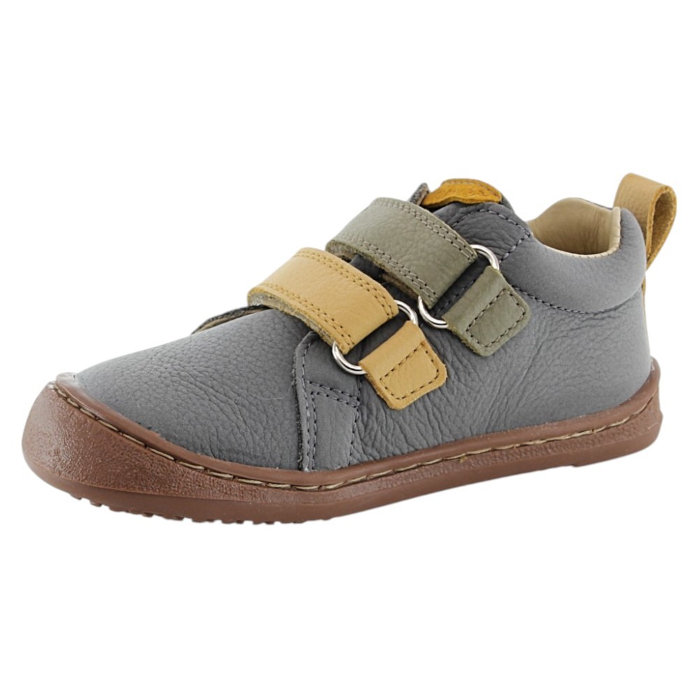 Botines barefoot Flexi Nens 9010-R Gris-Verede-Amarillo