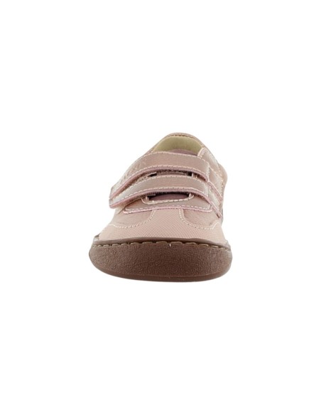 Zapatos barefoot Flexi Nens 9022-R Piso Respetuoso Rosa-Bronce