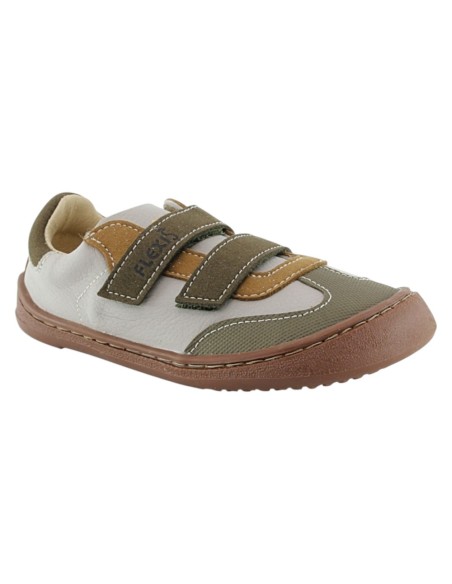 Zapatos barefoot Flexi Nens 9022-R Verde Suela Respetuoso