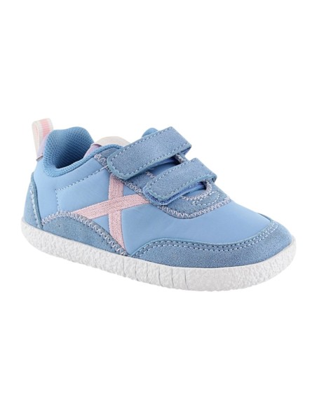 Zapatillas barefoot Munich Baby Koda Tuquesa-Rosa
