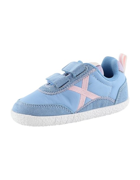 Zapatillas barefoot Munich Baby Koda Tuquesa-Rosa