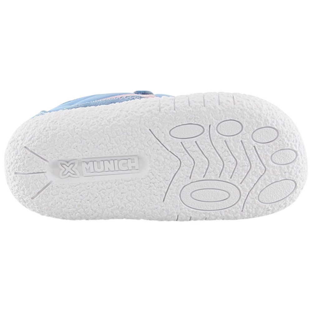 Zapatillas barefoot Munich Baby Koda Tuquesa-Rosa