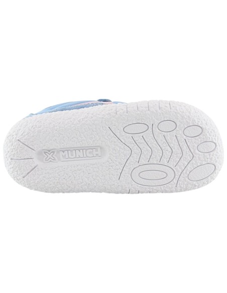 Zapatillas barefoot Munich Baby Koda Tuquesa-Rosa