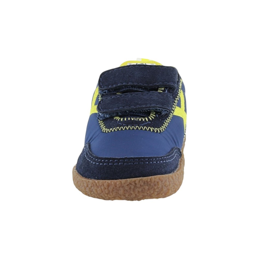Zapatillas barefoot Munich Baby Koda Azul-Amarillo